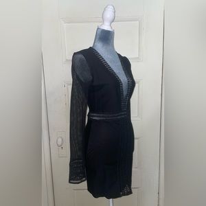 Black Net Dress